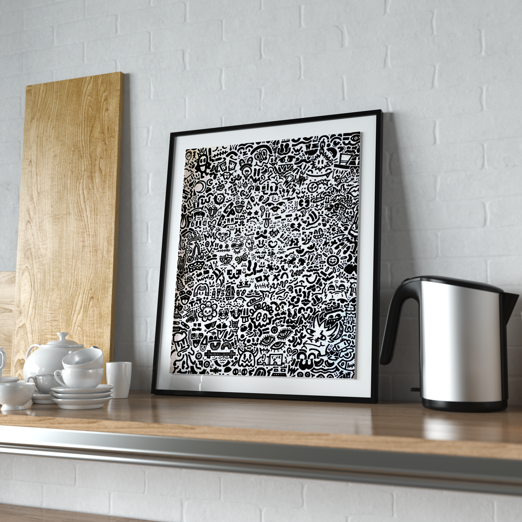 Faces-Faces-Faces Poster