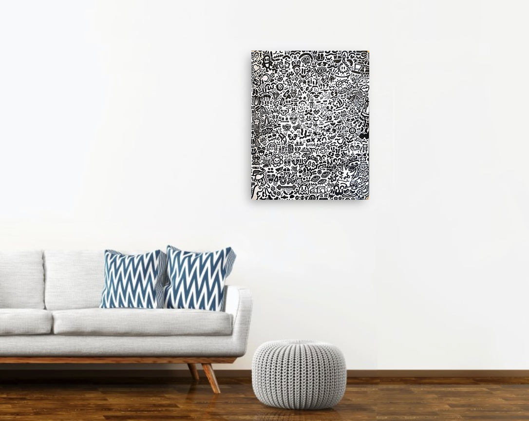 Faces-Faces-Faces Poster