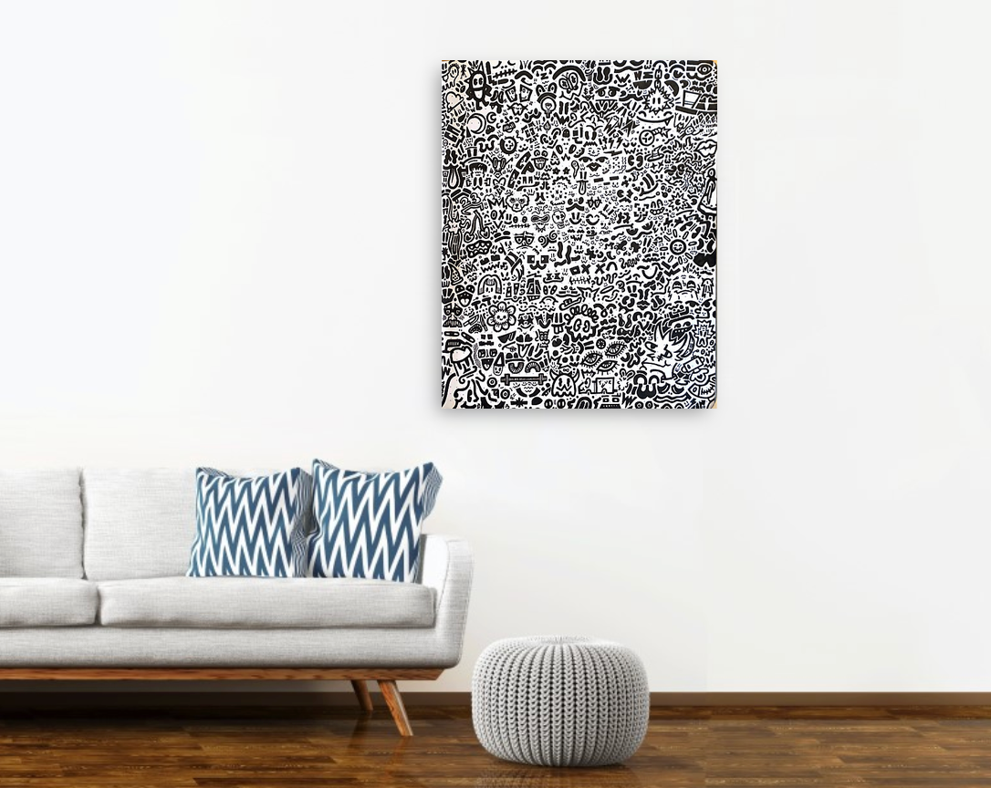 Faces-Faces-Faces Poster