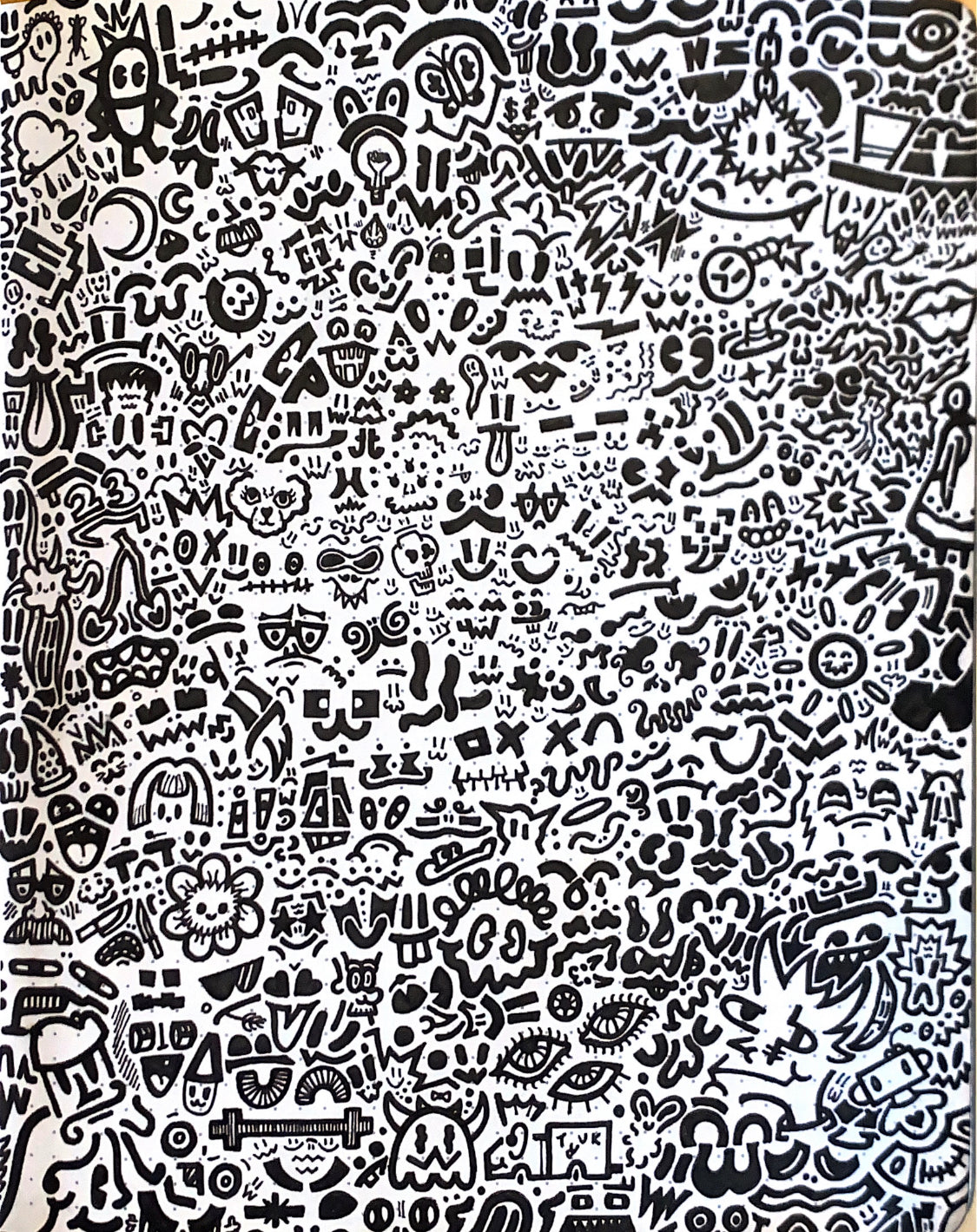 Faces-Faces-Faces Poster